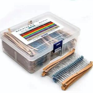 Metal Film Resistors 2600pcs/lot 130 Values 1/4W -1%